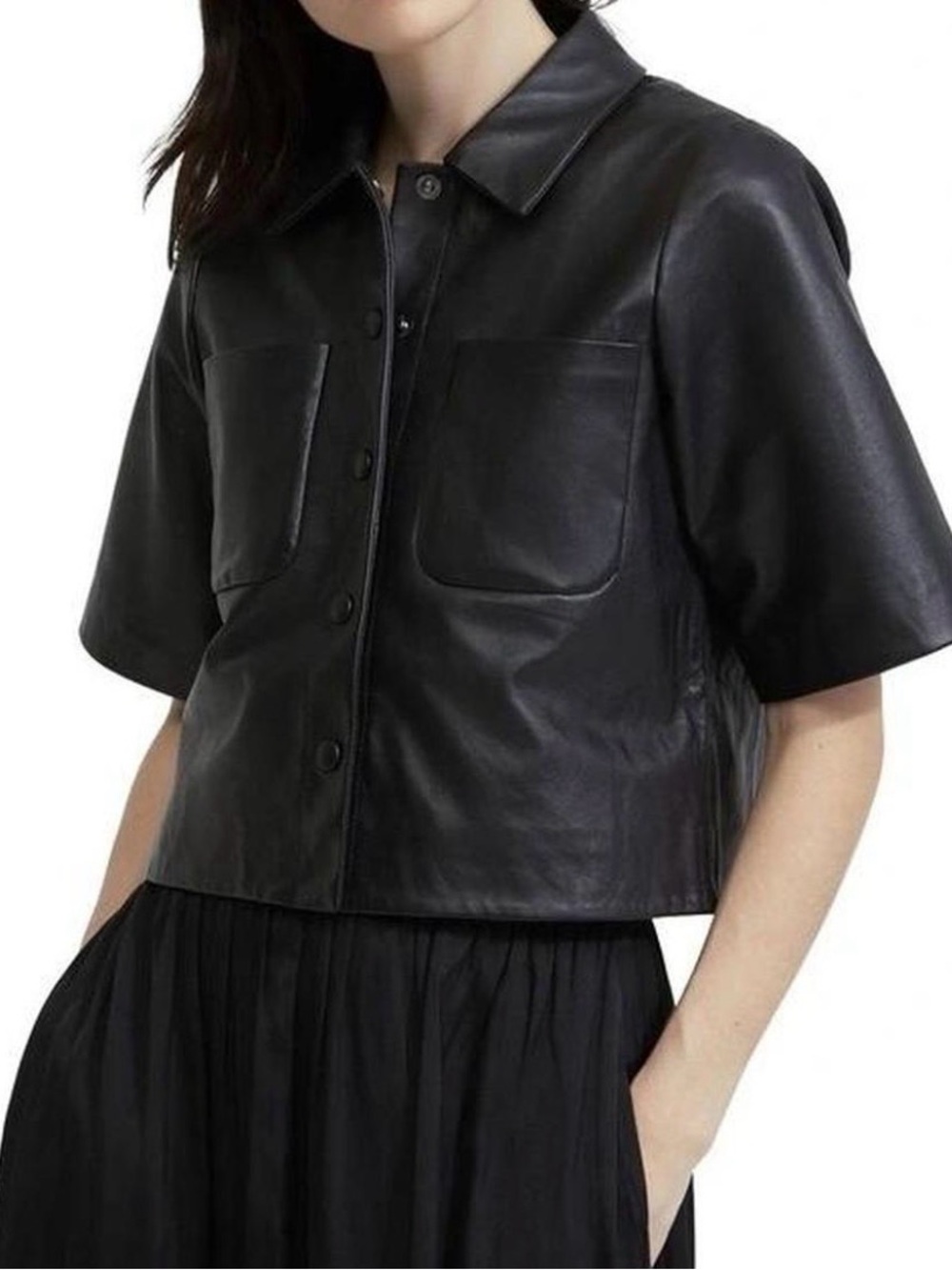Anthropologie Maeve Black Women's Top